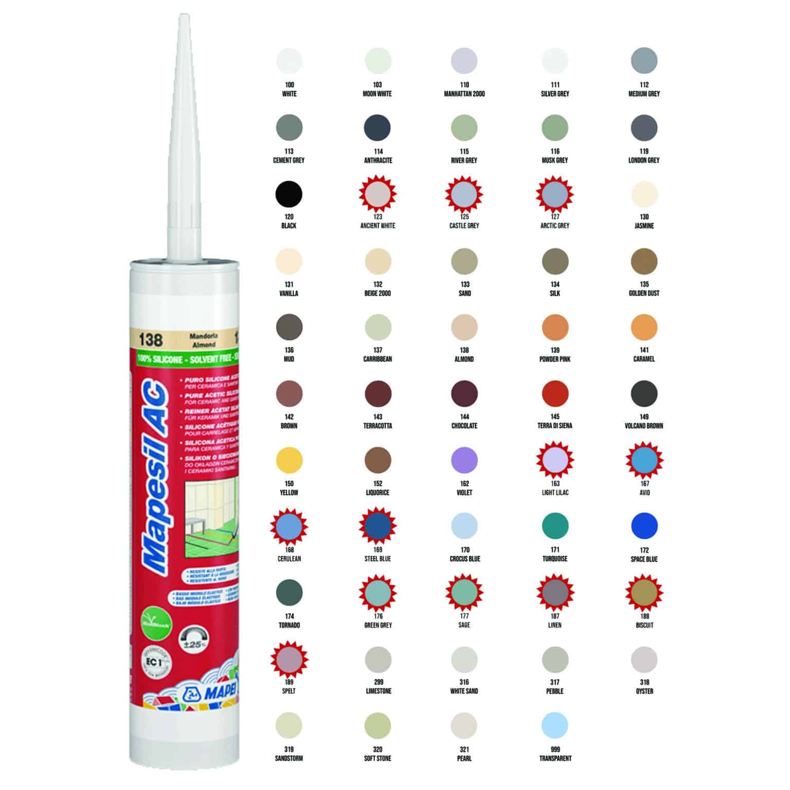 Mapesil Ac Internal Silicone Sealant Sealant Supplies Ltd